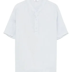 Camicia per bambino Il Gufo azzurro in lino