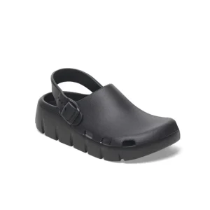 Ciabatta per bambino Birkenstock Kids nero con cinturino posteriore