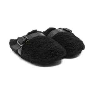 Ciabatte per bambina Stella McCartney Kids nero con fibbia