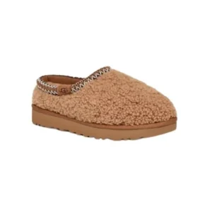 Ciabatte per bambina UGG Tasman Maxi Curly Kids "Chestnut" marrone