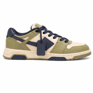 Sneakers per bambini Off-White Kids Out Of Office verdi con motivo Arrows